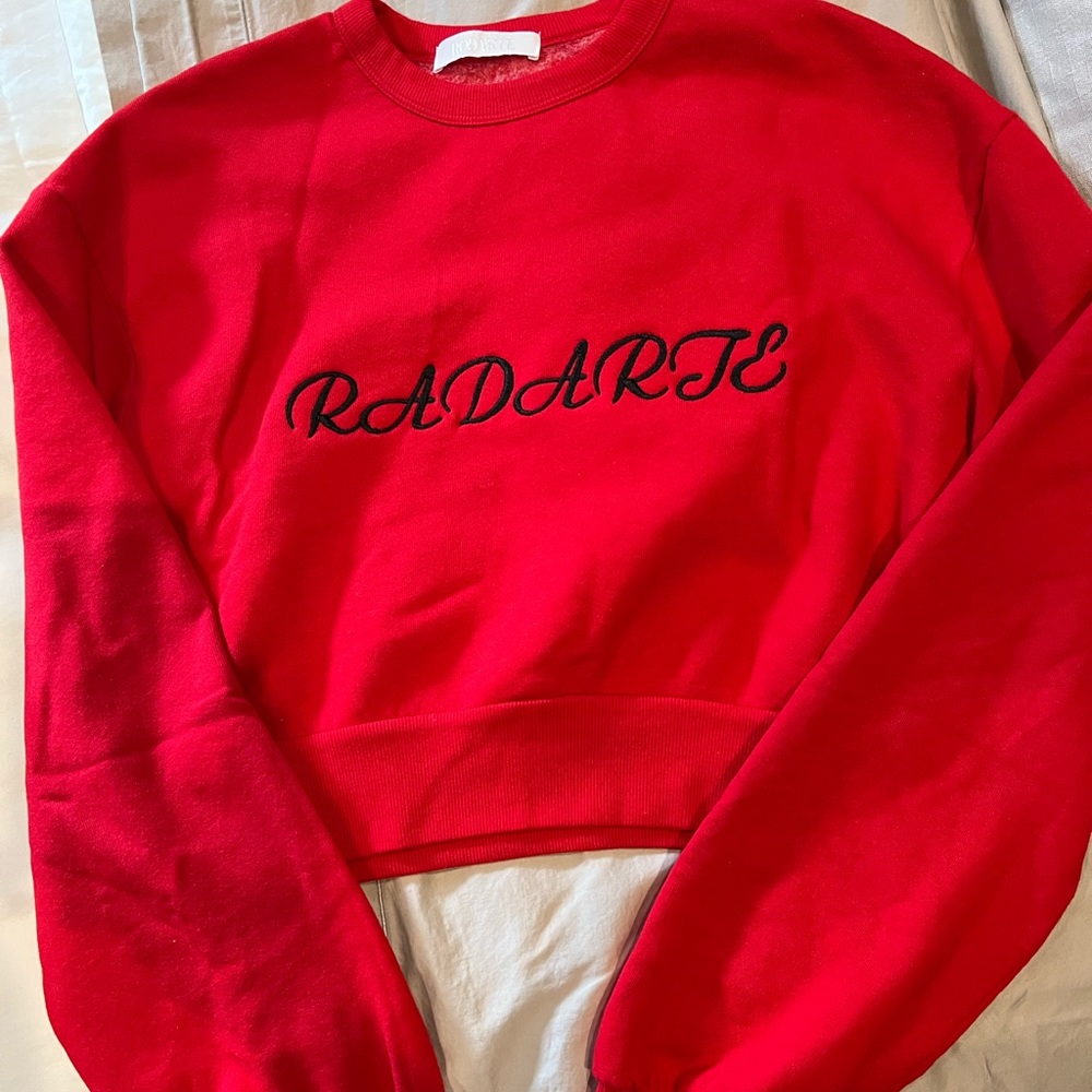 Rodarte cropped sweatshirt